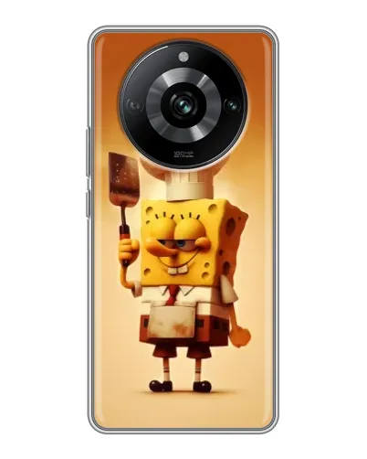 Чохол для Realme 11 з картинкою «Губка Боб кухар»
