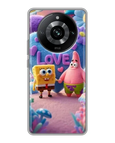Чохол для Realme 11 з картинкою «Губка Боб Патрік»