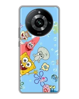 Чохол для Realme 11 з картинкою «Веселі бульбашки»