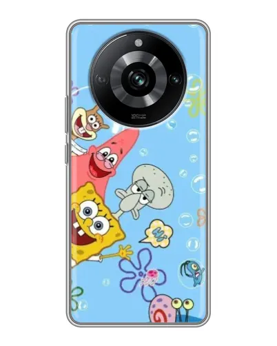 Чохол для Realme 11 з картинкою «Веселі бульбашки»