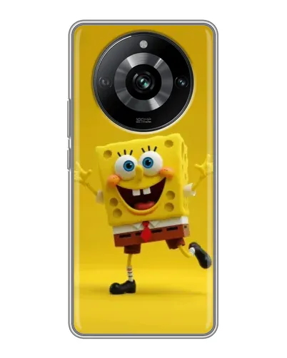 Чохол для Realme 11 з картинкою «Позитивний Губка Боб»