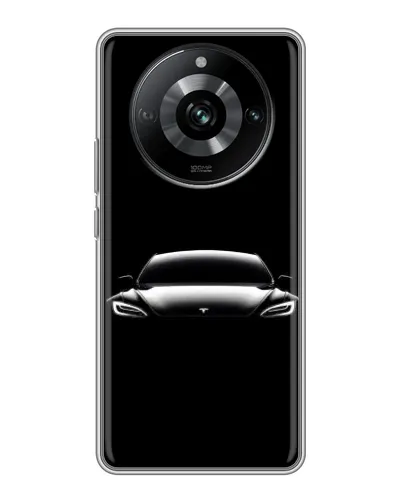 Чохол для Realme 11 з картинкою «Фари Tesla Night»