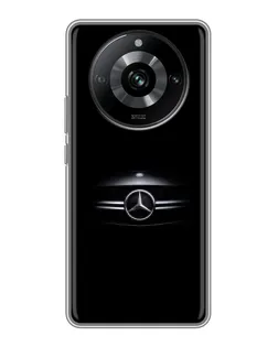 Чохол для Realme 11 з картинкою «Mercedes — абстрактні лінії»