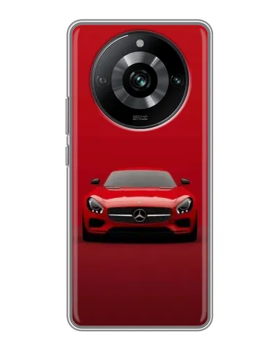 Чохол для Realme 11 з картинкою «Червоний Mercedes AMG»