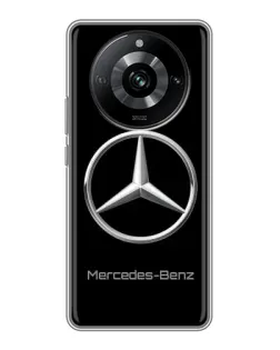 Чохол для Realme 11 з картинкою «Mercedes Silver Logo»