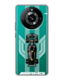Чохол для Realme 11 з картинкою «Mercedes AMG Petronas»