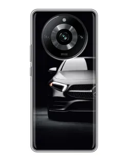 Чохол для Realme 11 з картинкою «Світло фар Mercedes»