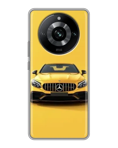 Чохол для Realme 11 з картинкою «Жовтий Mercedes GT»
