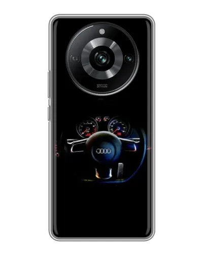 Чохол для Realme 11 з картинкою «Салон Audi — кермо»