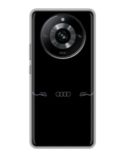 Чохол для Realme 11 з картинкою «Audi — світловий підпис»