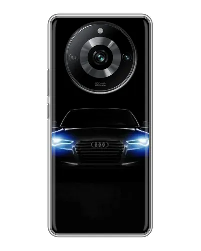 Чохол для Realme 11 з картинкою «Audi в неоні»