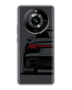 Чохол для Realme 11 з картинкою «Задня частина Audi — арт»