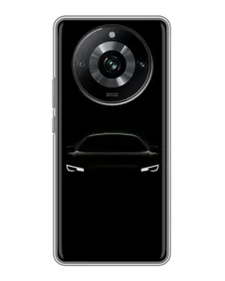Чохол для Realme 11 з картинкою «Погляд Audi у темряві»