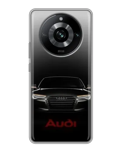 Чохол для Realme 11 з картинкою «Audi — градієнтний контур»