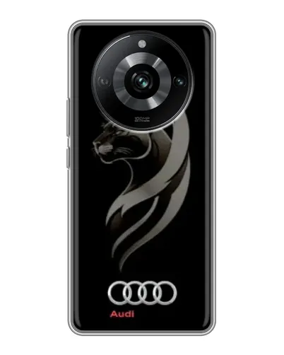Чохол для Realme 11 з картинкою «Графіка — пантера та Audi»