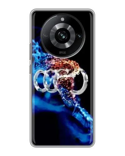 Чохол для Realme 11 з картинкою «Енергія лого Audi»