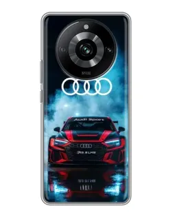 Чохол для Realme 11 з картинкою «Audi Sport — неон»