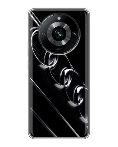 Чохол для Realme 11 з картинкою «Audi — абстрактні кільця»