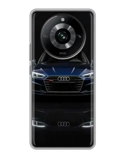 Чохол для Realme 11 з картинкою «Audi — нічне відображення»
