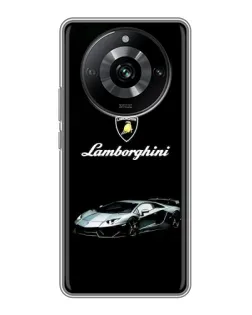Чохол для Realme 11 з картинкою «Логотип Lamborghini класика»