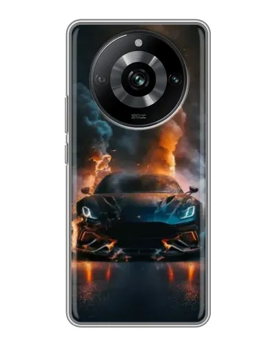 Чохол для Realme 11 з картинкою «Lamborghini димна естетика» Чохол для Realme 11 з картинкою «Lamborghini димна естетика»