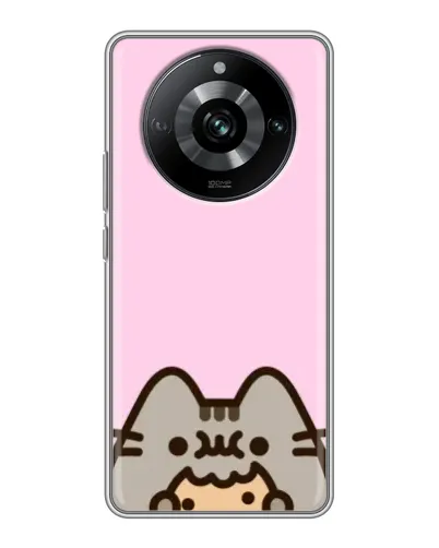 Чехол для Realme 11 с картинкой «Pusheen и печенье» Чехол для Realme 11 с картинкой «Pusheen и печенье»