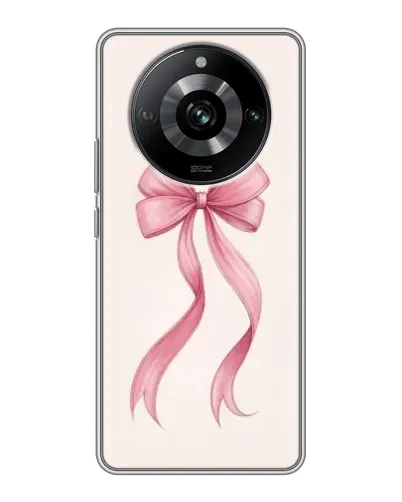 Чехол для Realme 11 с картинкой «Розовый бант»