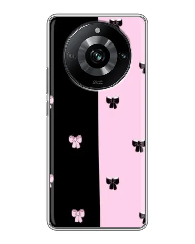 Чехол для Realme 11 с картинкой «Контрастные банты»
