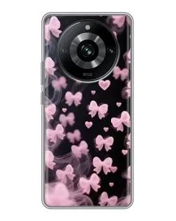Чехол для Realme 11 с картинкой «Неоновое кружево»