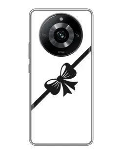 Чехол для Realme 11 с картинкой «Диагональный бант»