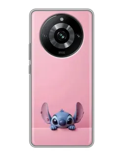 Чехол для Realme 11 с картинкой «Stitch выглядывает» Чехол для Realme 11 с картинкой «Stitch выглядывает»