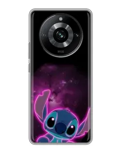Чехол для Realme 11 с картинкой «Неоновый Stitch» Чехол для Realme 11 с картинкой «Неоновый Stitch»