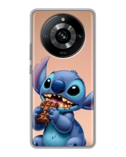 Чехол для Realme 11 с картинкой «Стич ест шоколад» Чехол для Realme 11 с картинкой «Стич ест шоколад»