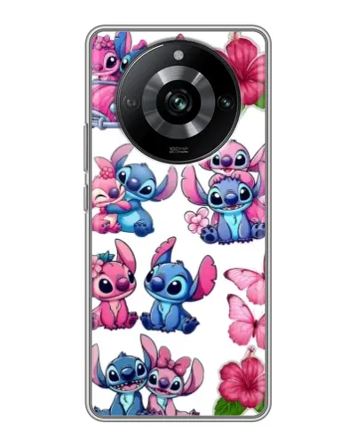 Чехол для Realme 11 с картинкой «Стикеры Stitch и Angel» Чехол для Realme 11 с картинкой «Стикеры Stitch и Angel»