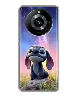 Чехол для Realme 11 с картинкой «Стич на рассвете» Чехол для Realme 11 с картинкой «Стич на рассвете»