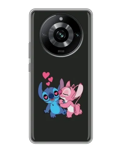 Чехол для Realme 11 с картинкой «Анжел целует Стича» Чехол для Realme 11 с картинкой «Анжел целует Стича»