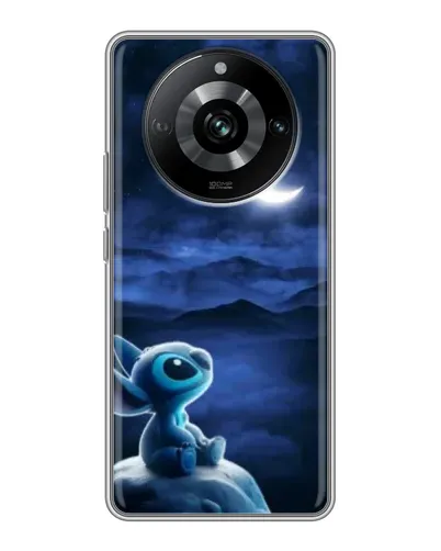 Чехол для Realme 11 с картинкой «Лунная ночь Стича» Чехол для Realme 11 с картинкой «Лунная ночь Стича»