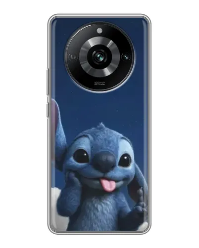 Чехол для Realme 11 с картинкой «Стич в облаках» Чехол для Realme 11 с картинкой «Стич в облаках»
