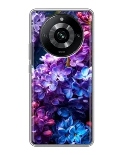 Чехол для Realme 11 с картинкой «Сиреневый цвет»
