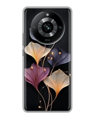 Чехол для Realme 11 с картинкой «Лиловые цветы грации»