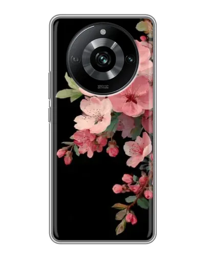 Чехол для Realme 11 с картинкой «Розовая ветка сакуры»