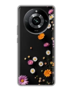 Чехол для Realme 11 с картинкой «Цветочная композиция»