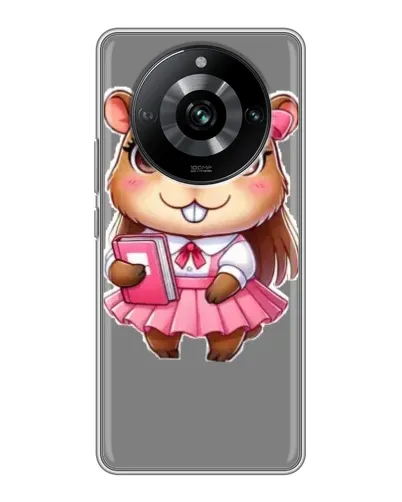 Чохол для Realme 11 з картинкою «Дівчинка капібара» Чохол для Realme 11 з картинкою «Дівчинка капібара»