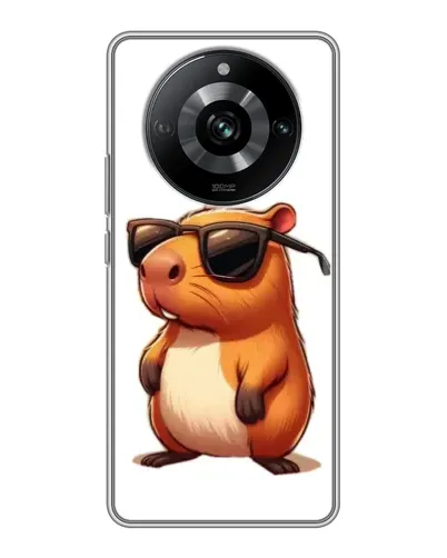 Чохол для Realme 11 з картинкою «Капібара в окулярах» Чохол для Realme 11 з картинкою «Капібара в окулярах»