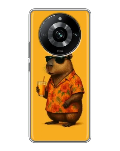 Чохол для Realme 11 з картинкою «Капібара на відпочинку» Чохол для Realme 11 з картинкою «Капібара на відпочинку»