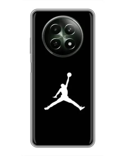 Чехол для Realme 12 5G с картинкой «Jordan Silhouette»