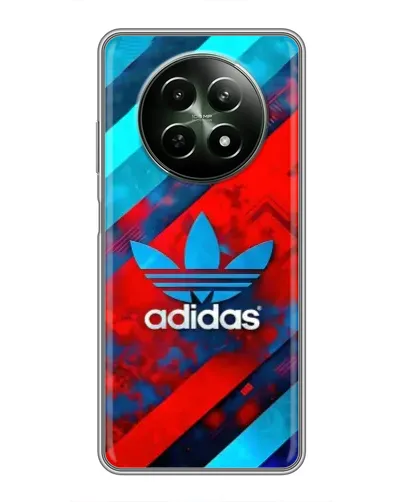 Чехол для Realme 12 5G с картинкой «Абстракция Adidas»