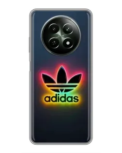 Чехол для Realme 12 5G с картинкой «Неоновый Adidas»