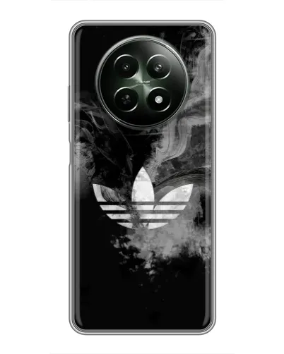 Чехол для Realme 12 5G с картинкой «Абстрактный дым Adidas»
