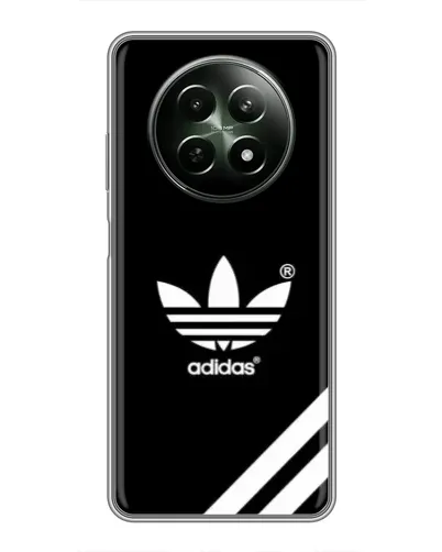 Чехол для Realme 12 5G с картинкой «Adidas с диагональными полосами»